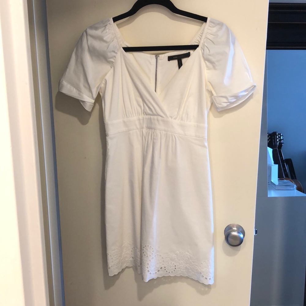 BCBG Maxazria white dress